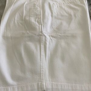 Nordstrom White Flat Front Shorts